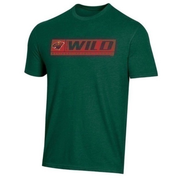NWT. NHL Minnesota Wild Men’s Shirt - Picture 1 of 4